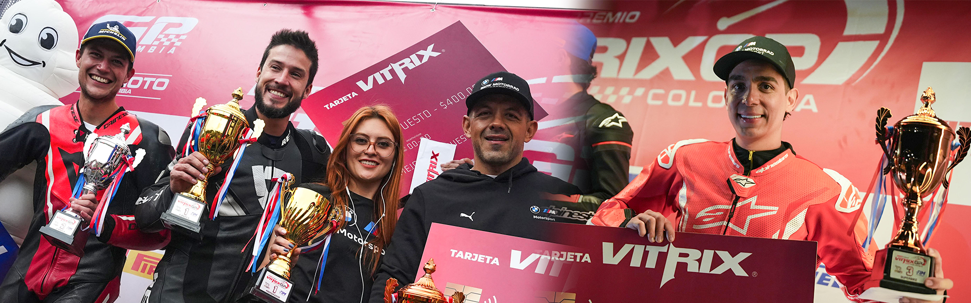 BMW Motorrad deja huella en la primera válida del GP Colombia.