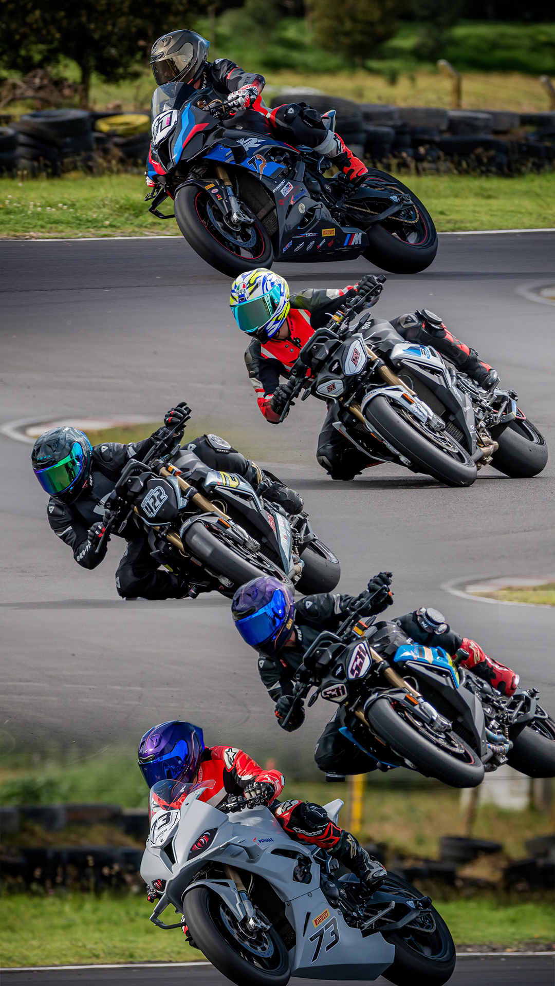 BMW Motorrad deja huella en la primera válida del GP Colombia.