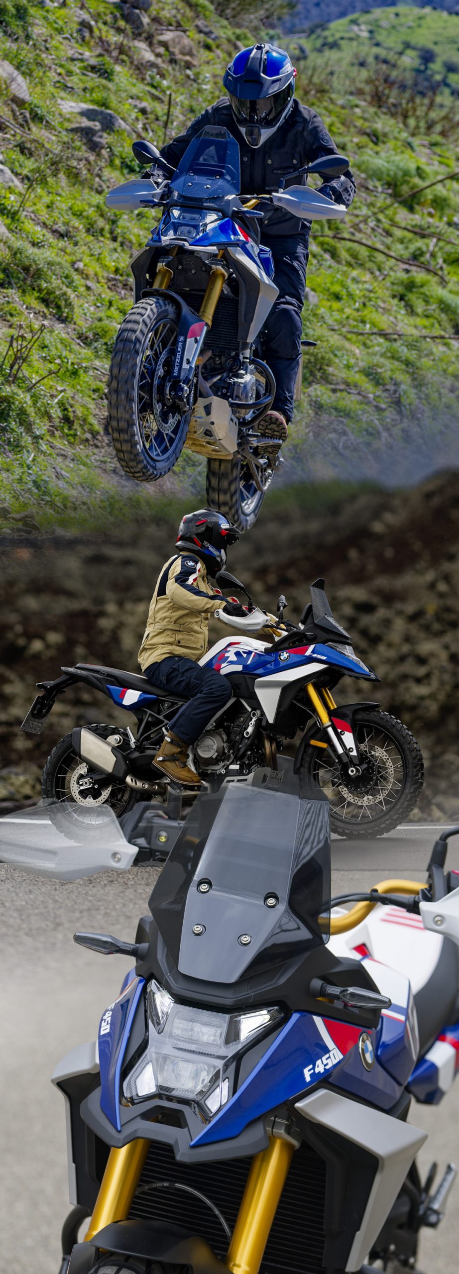 Nueva BMW F 450 GS: Conquista cualquier terreno dentro y fuera de la ciudad.