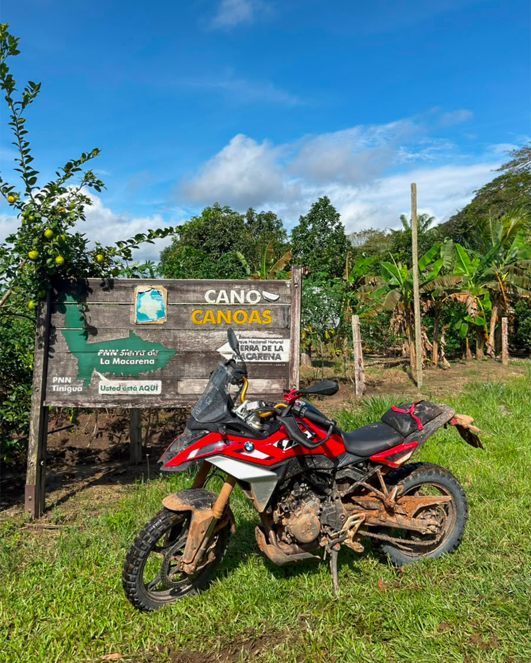Caño Canoas: la primera gran prueba de la nueva BMW F 450 GS