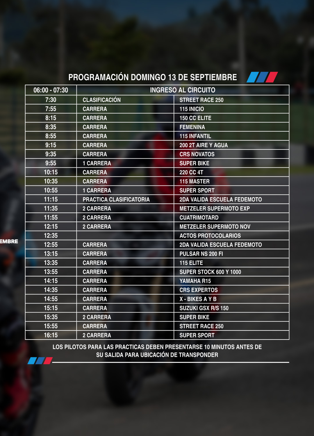 GRAN PREMIO BMW MOTORRAD 2026: INVITADOS VIP